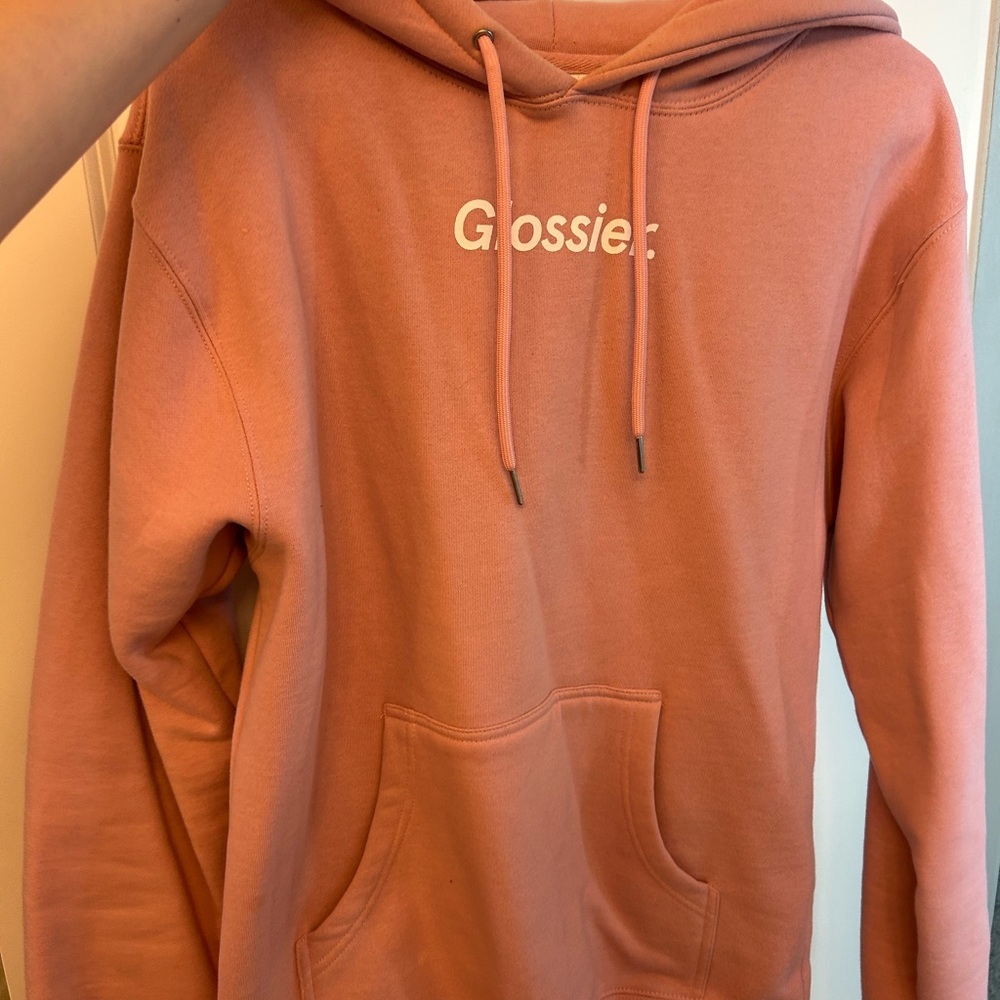 Glossier Pink Hoodie
